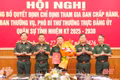 Đảng ủy Quân sự tỉnh Hà Tĩnh công bố quyết định về công tác cán bộ