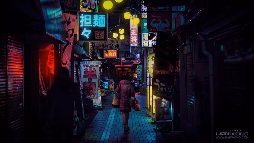 tokyo huyen ao ve dem qua ong kinh liam wong