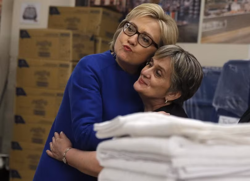 them nhung hinh anh an tuong nhat ve ung vien tong thong hillary clinton