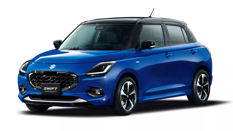 Suzuki Swift Concept 2024 ra mắt với diện mạo thú vị, động cơ Mild-Hybrid