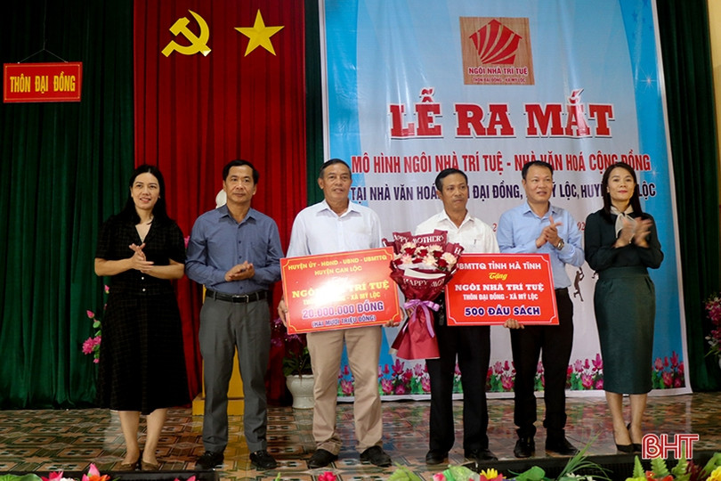 Ra mắt nhà văn hoá cộng đồng thứ 5 ở Can Lộc