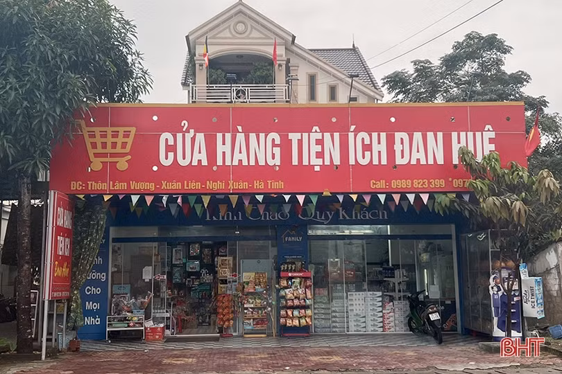 Khi Winmart+, Co.opfood có mặt tại nhiều vùng nông thôn Hà Tĩnh