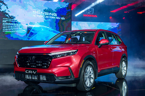 Honda CR-V 2024 ra mắt tại Việt Nam, giá từ 1,109 tỷ đồng
