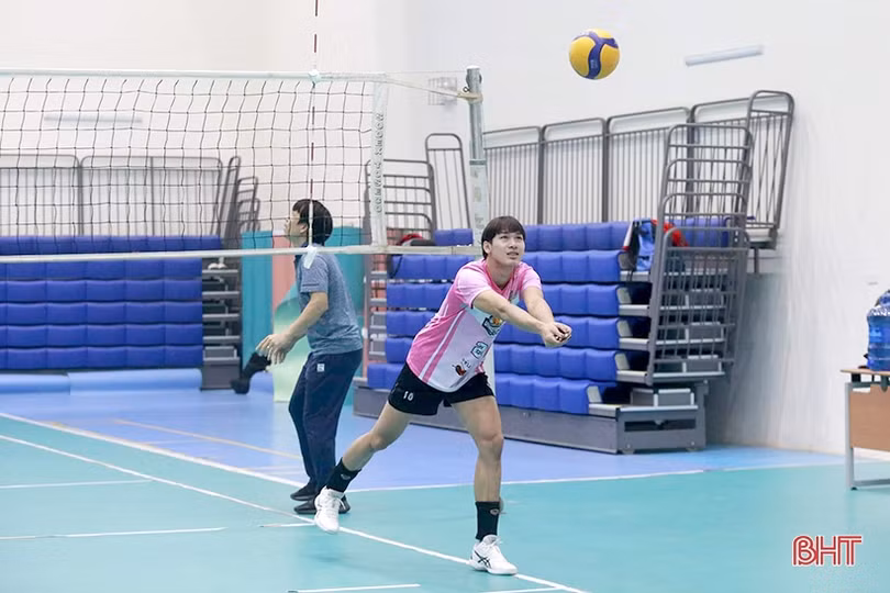 Bóng chuyền nam Hà Tĩnh tự tin ở vòng 2 Giải vô địch quốc gia