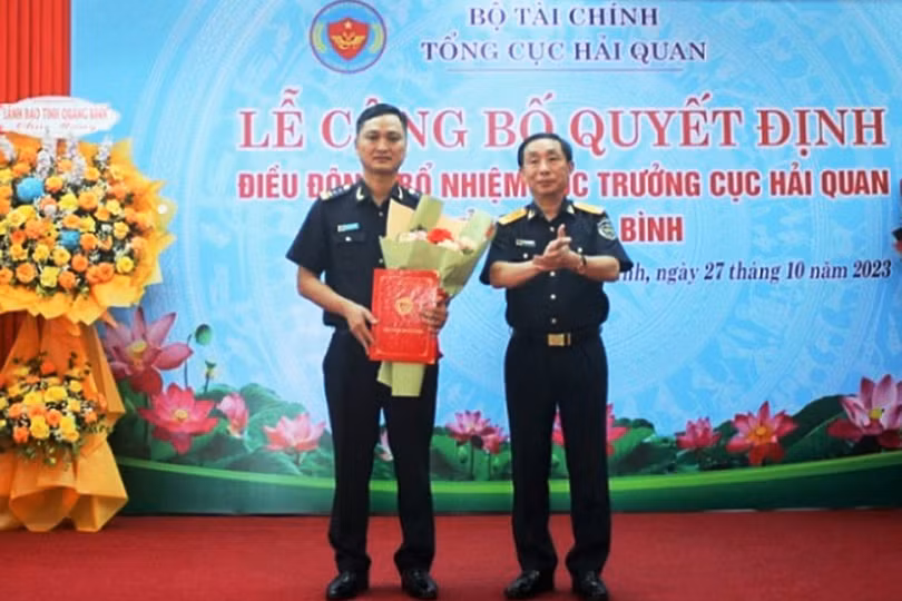 Phó Cục trưởng Hải quan Hà Tĩnh được bổ nhiệm làm Cục trưởng Hải quan Quảng Bình