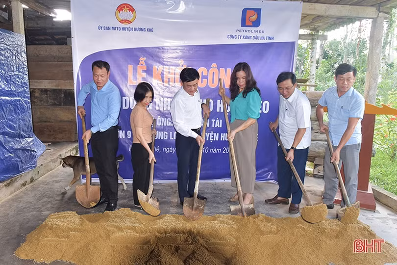 Dấu ấn đỡ đầu, tài trợ trên những miền nông thôn mới Hà Tĩnh