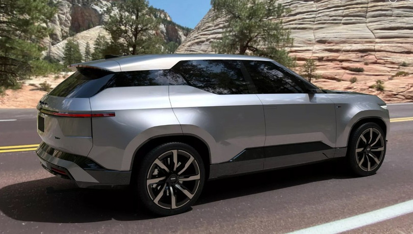 Thiết kế khác lạ của Toyota Land Cruiser bản chạy điện