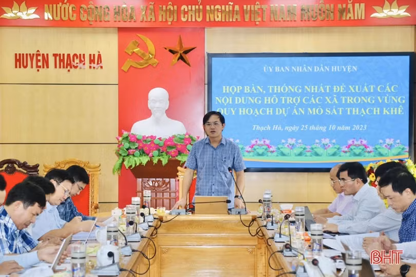 Hà Tĩnh tiếp tục đề nghị dừng dự án khai thác mỏ sắt Thạch Khê