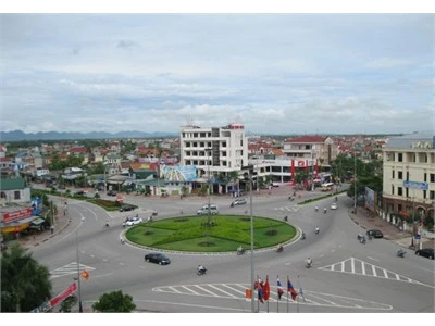 Một góc thành phố Hà Tĩnh hôm nay