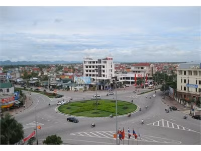 Một góc thành phố Hà Tĩnh hôm nay