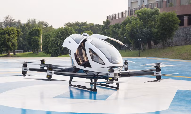 Taxi bay thử nghiệm ở Đông Nam Á