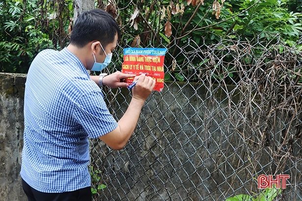 Cẩm Xuyên tăng cường giám sát công dân sau khi hoàn thành cách ly tập trung