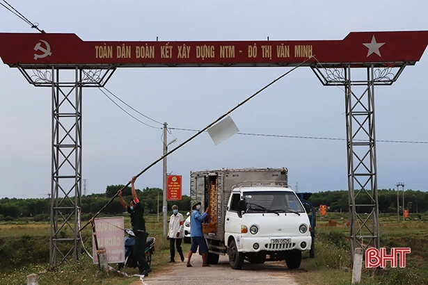 Cẩm Xuyên tăng cường giám sát công dân sau khi hoàn thành cách ly tập trung