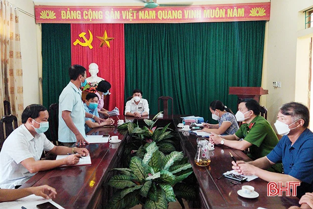 Cẩm Xuyên tăng cường giám sát công dân sau khi hoàn thành cách ly tập trung