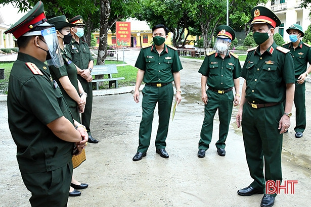 Đảm bảo công tác hậu cần, an toàn phòng dịch cho 203 học viên Lào đang cách ly tại Hà Tĩnh