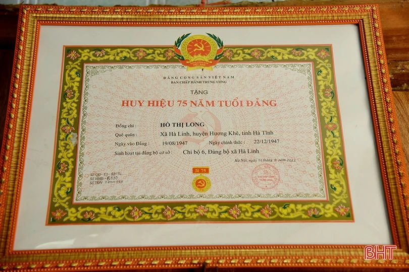 Tự hào người đảng viên 75 năm tuổi Đảng ở Hà Tĩnh