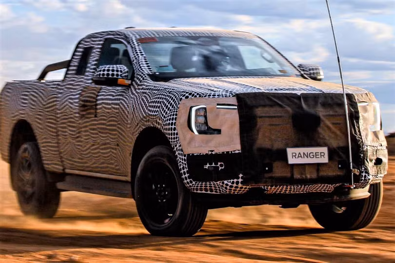 Ford Ranger thế hệ mới lộ diện