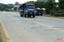 Mối nguy tai nạn trên tuyến tránh quốc lộ 1 tới ngã ba Khe Giao