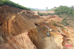 Hà Tĩnh thu hồi đất với 28 khu vực mỏ khoáng sản 