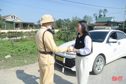 560 trường hợp vi phạm giao thông trong dịp tết Dương lịch ở Hà Tĩnh 