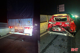 Cao tốc qua Hà Tĩnh xảy ra 5 vụ tai nạn trong một ngày 