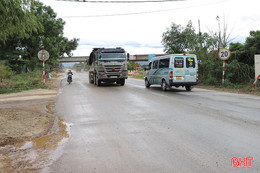 Gần 160km đường công vụ thi công cao tốc Bắc - Nam ở Hà Tĩnh