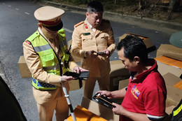 CSGT Công an Hà Tĩnh tham gia đấu tranh, ngăn chặn hiệu quả các loại tội phạm