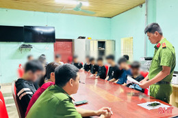 Ngăn ngừa thanh, thiếu niên “ngổ ngáo” trên đường phố Hà Tĩnh