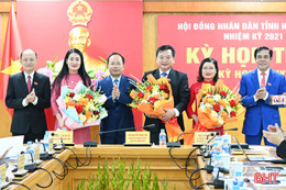 Miễn nhiệm, bầu bổ sung một số chức danh lãnh đạo HĐND, UBND tỉnh Hà Tĩnh