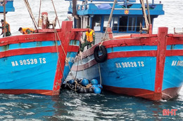 Vi phạm trong khai thác thủy sản, 2 thuyền trưởng bị phạt 125 triệu đồng