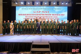 Gặp mặt nguyên lãnh đạo chỉ huy BĐBP 2 tỉnh Hà Tĩnh, Nghệ An các thời kỳ