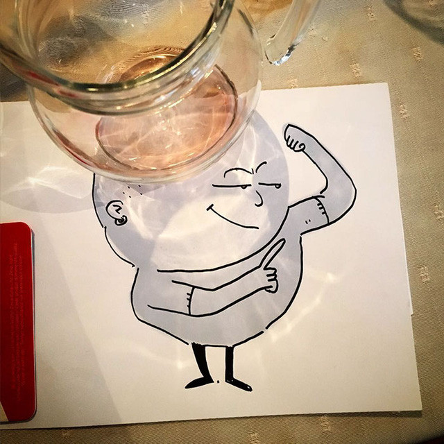 hai huoc nhung buc tranh ve cai bong