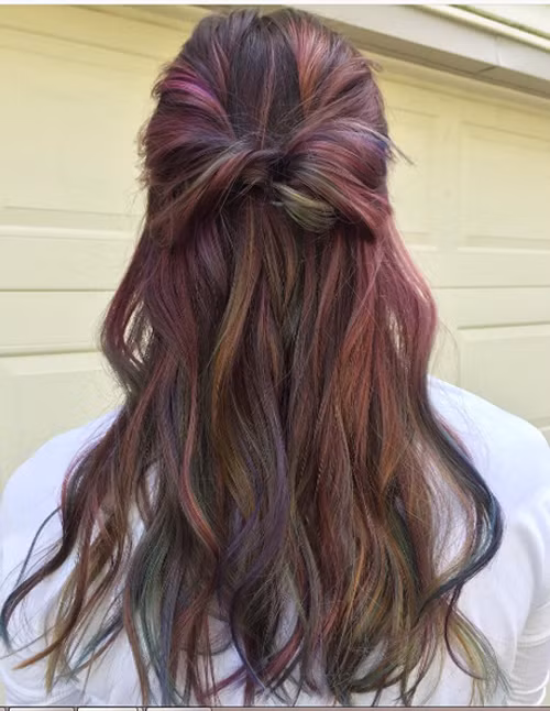 10 goi y nhuom toc highlight sanh dieu cho mua le hoi