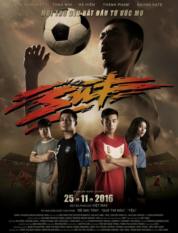 Sút là bộ phim mang đề tài bóng đá, ra rạp đúng vào thời điểm ĐTQG Việt Nam đang tranh tài tại AFF Cup 2016. chua vao
