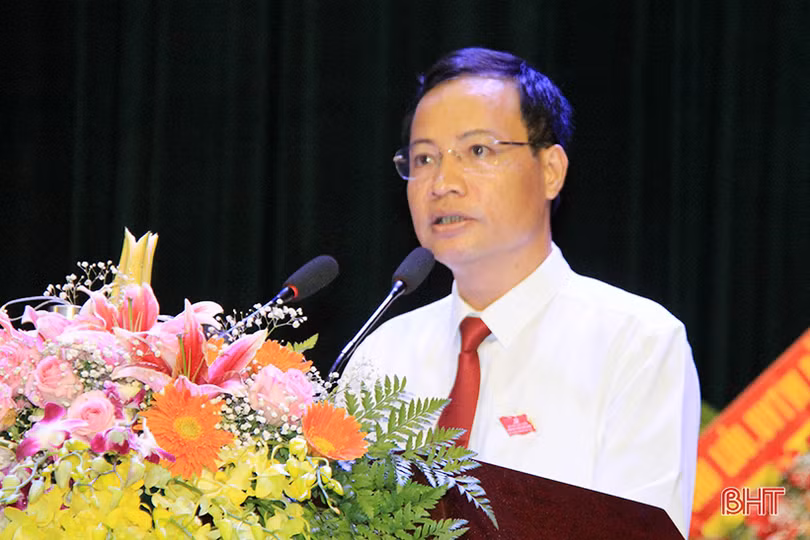 Bầu 36 Ủy viên Ban chấp hành Đảng bộ huyện Nghi Xuân nhiệm kỳ 2020 - 2025