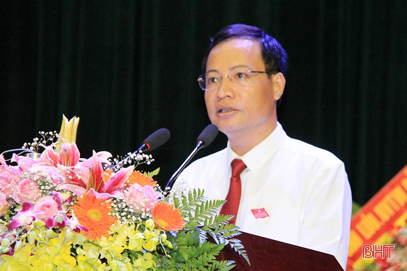 Bầu 36 Ủy viên Ban chấp hành Đảng bộ huyện Nghi Xuân nhiệm kỳ 2020 - 2025