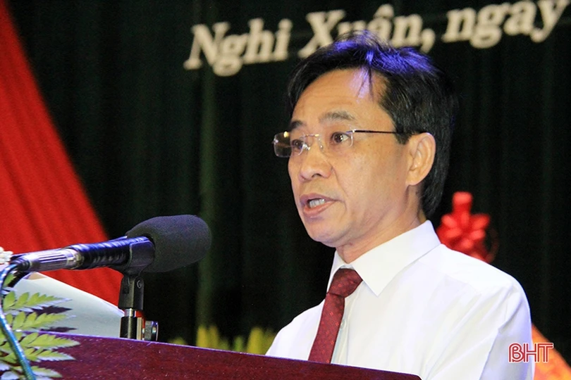 Bầu 36 Ủy viên Ban chấp hành Đảng bộ huyện Nghi Xuân nhiệm kỳ 2020 - 2025