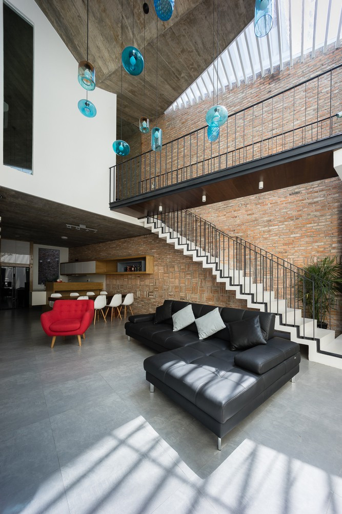 Ngôi nhà cuối hẻm nhưng luôn thoáng và sáng