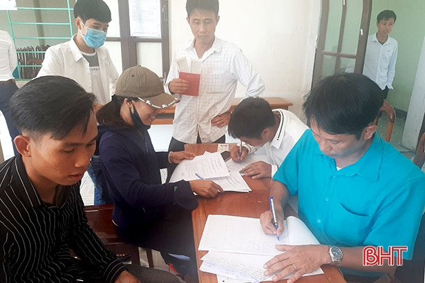 950 lao động Hà Tĩnh đăng ký thi tiếng Hàn ngành ngư nghiệp theo chương trình EPS 