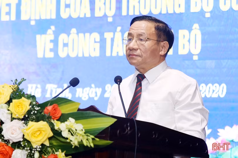 Phó Giám đốc Công an Nghệ An được điều động, bổ nhiệm chức vụ Giám đốc Công an tỉnh Hà Tĩnh