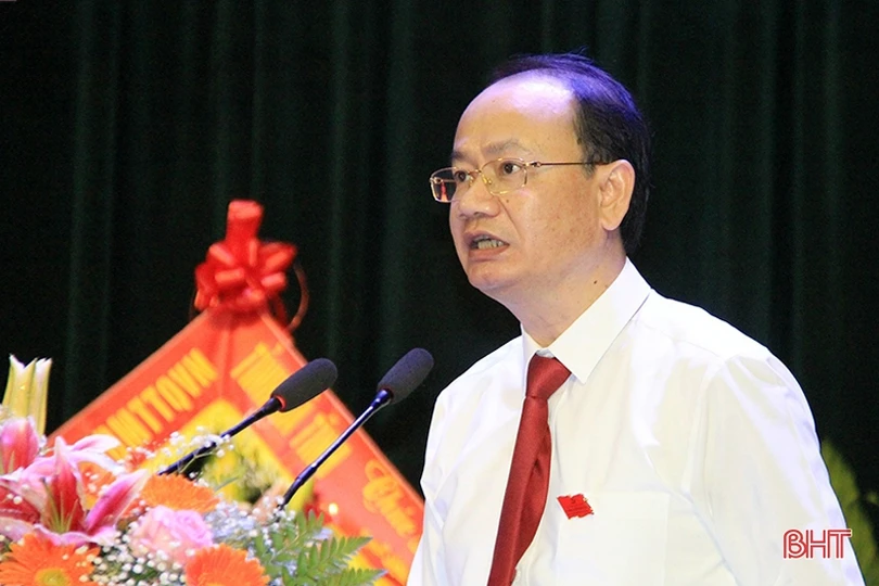 Bầu 36 Ủy viên Ban chấp hành Đảng bộ huyện Nghi Xuân nhiệm kỳ 2020 - 2025