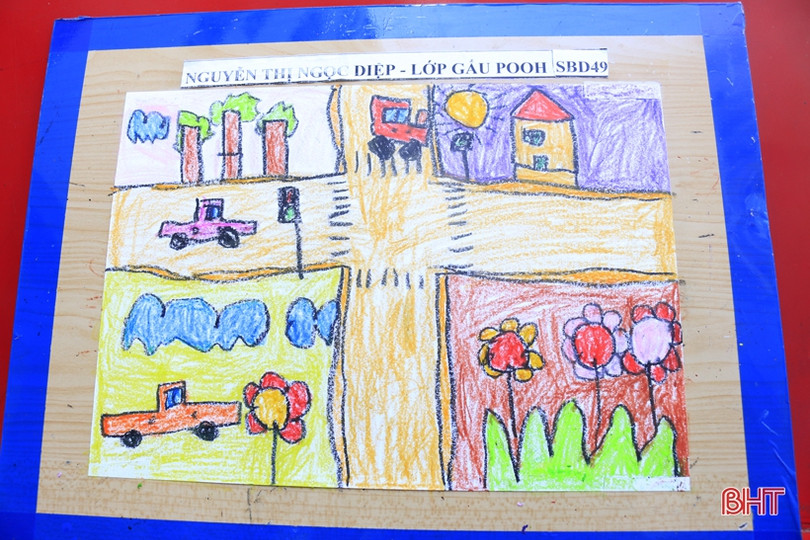 54 “họa sỹ nhí tranh tài vẽ tranh khơi nguồn sáng tạo