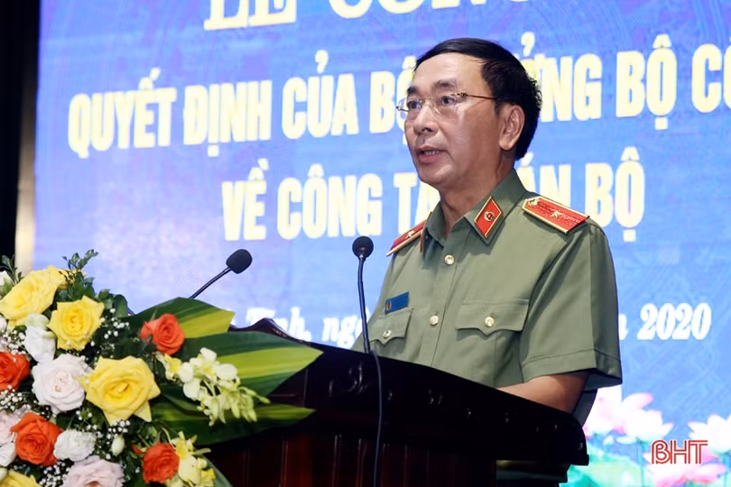 Phó Giám đốc Công an Nghệ An được điều động, bổ nhiệm chức vụ Giám đốc Công an tỉnh Hà Tĩnh