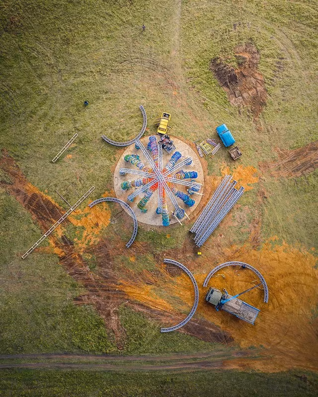 Ngắm nhìn thế giới theo một cách hoàn toàn mới từ trên cao