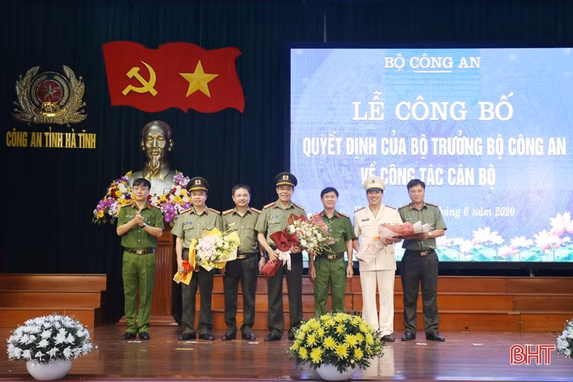 Phó Giám đốc Công an Nghệ An được điều động, bổ nhiệm chức vụ Giám đốc Công an tỉnh Hà Tĩnh
