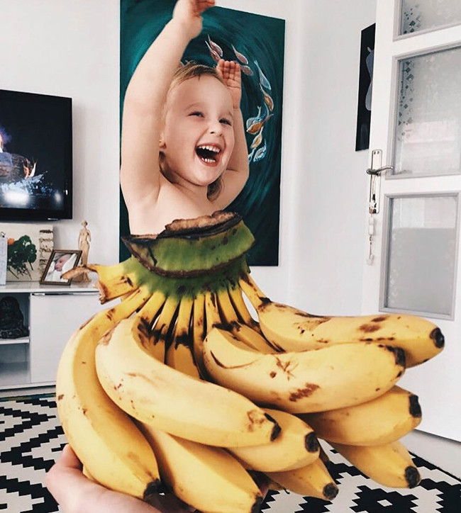 Hài hước với bộ sưu tập thời trang “cây nhà lá vườn” của các nhóc tì