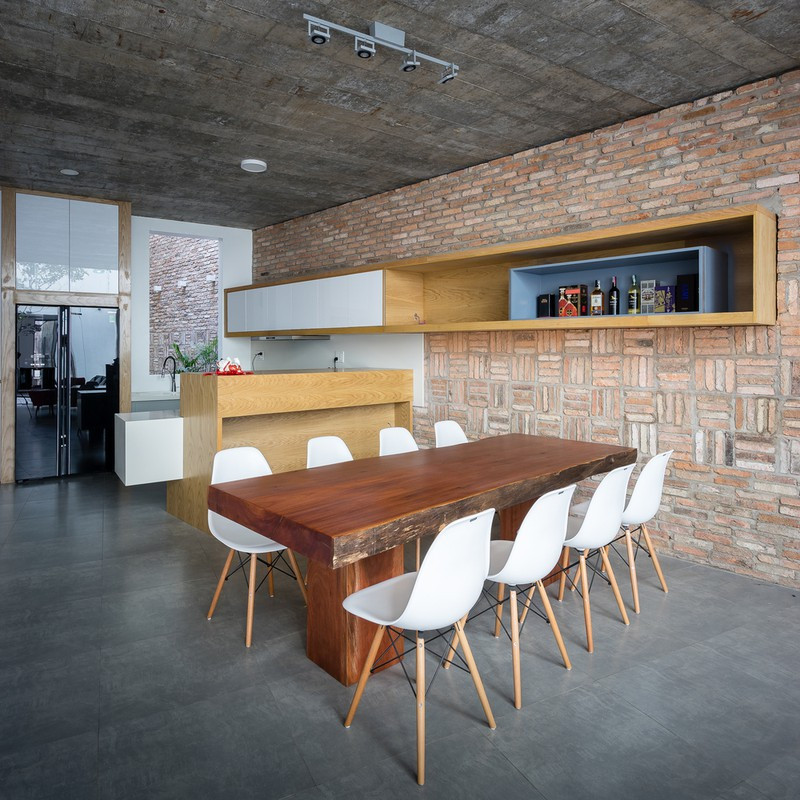 Ngôi nhà cuối hẻm nhưng luôn thoáng và sáng