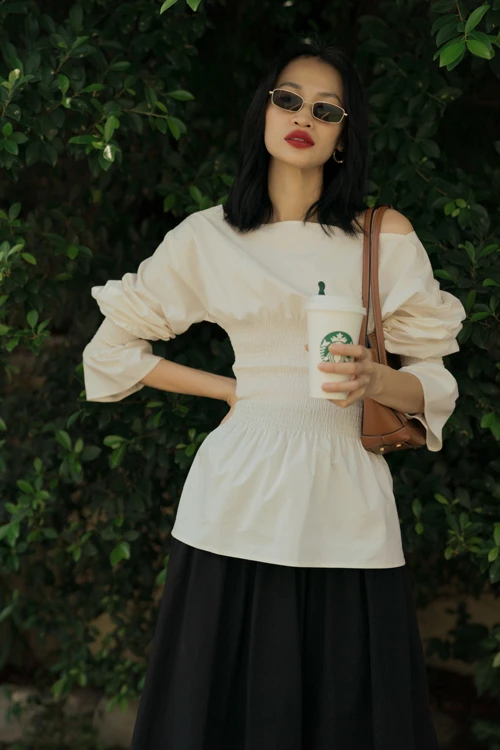 Váy đơn sắc cho nàng công sở