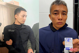 Khởi tố 2 đối tượng tàng trữ, sử dụng trái phép chất ma túy