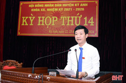 HĐND huyện Kỳ Anh thông qua 5 nghị quyết quan trọng